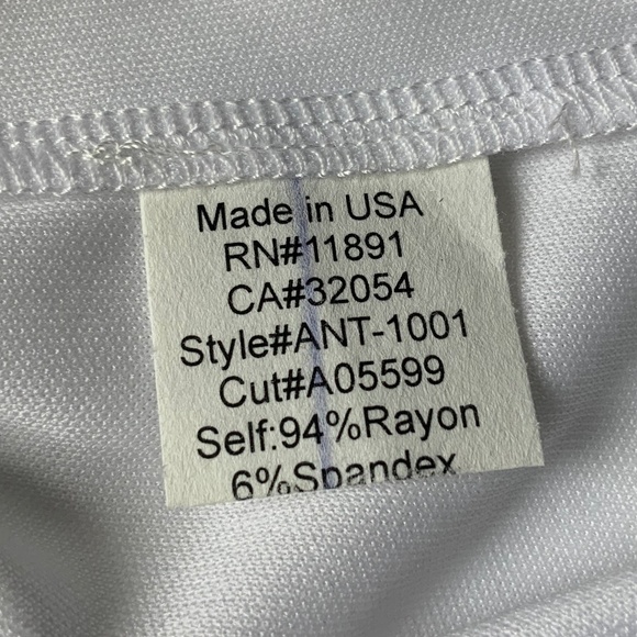 Anthropologie Bailey44 Blue White Striped Jersey Shift Dress Vegan Leather SZ M - Picture 8 of 12